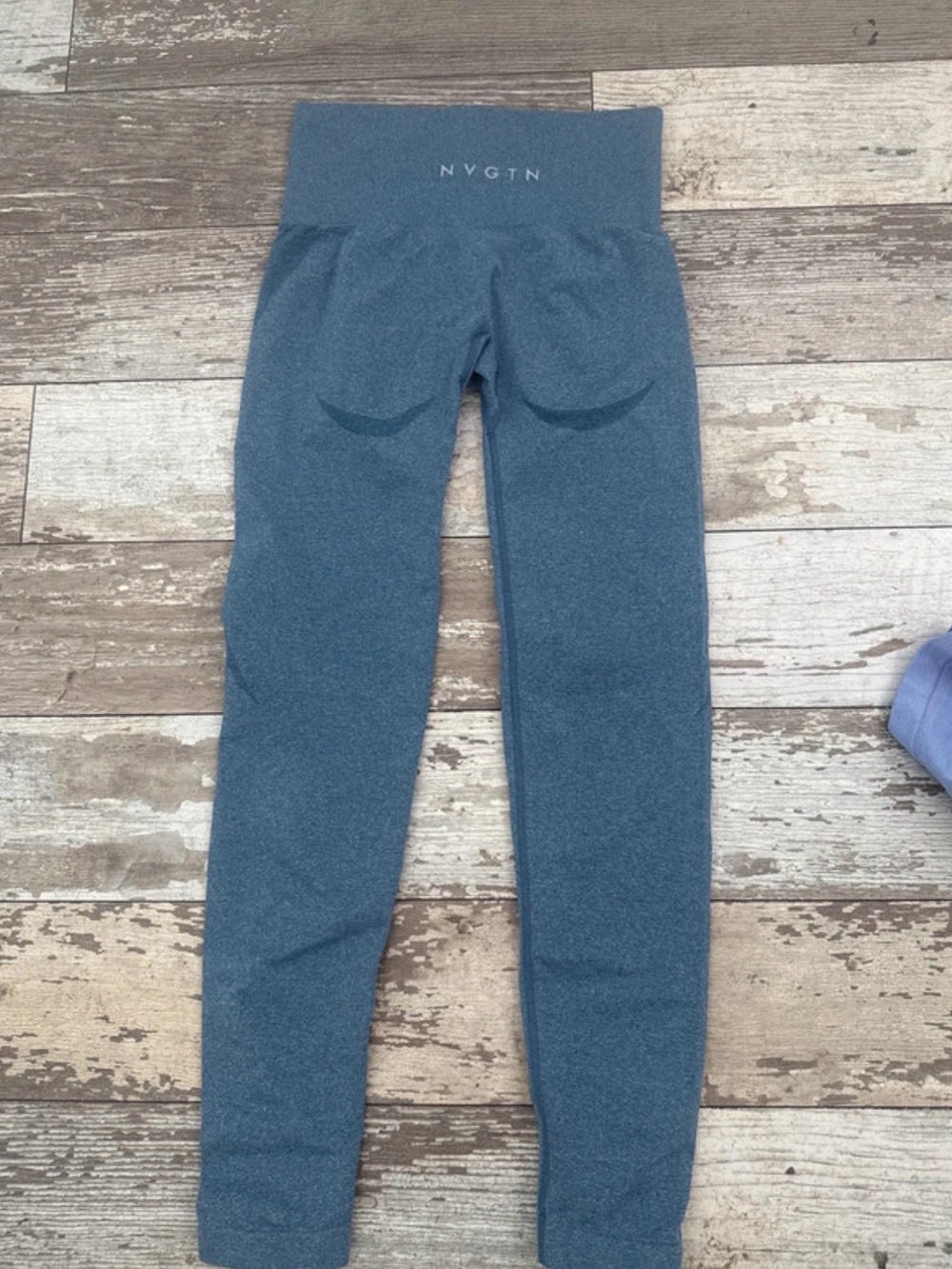 NVGTN High-Waist Blue Leggings